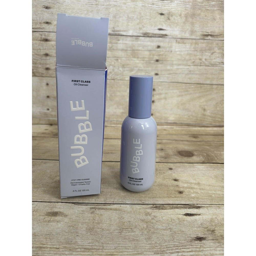 BUBBLE First Class Oil Cleanser 4fl oz/120ml FULL SIZE BOXED